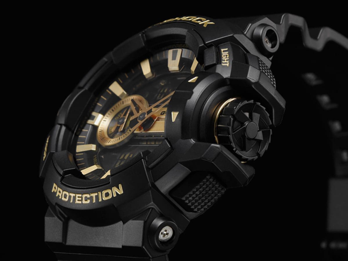 Casio G-Shock GA-400GB-1A9 – side view