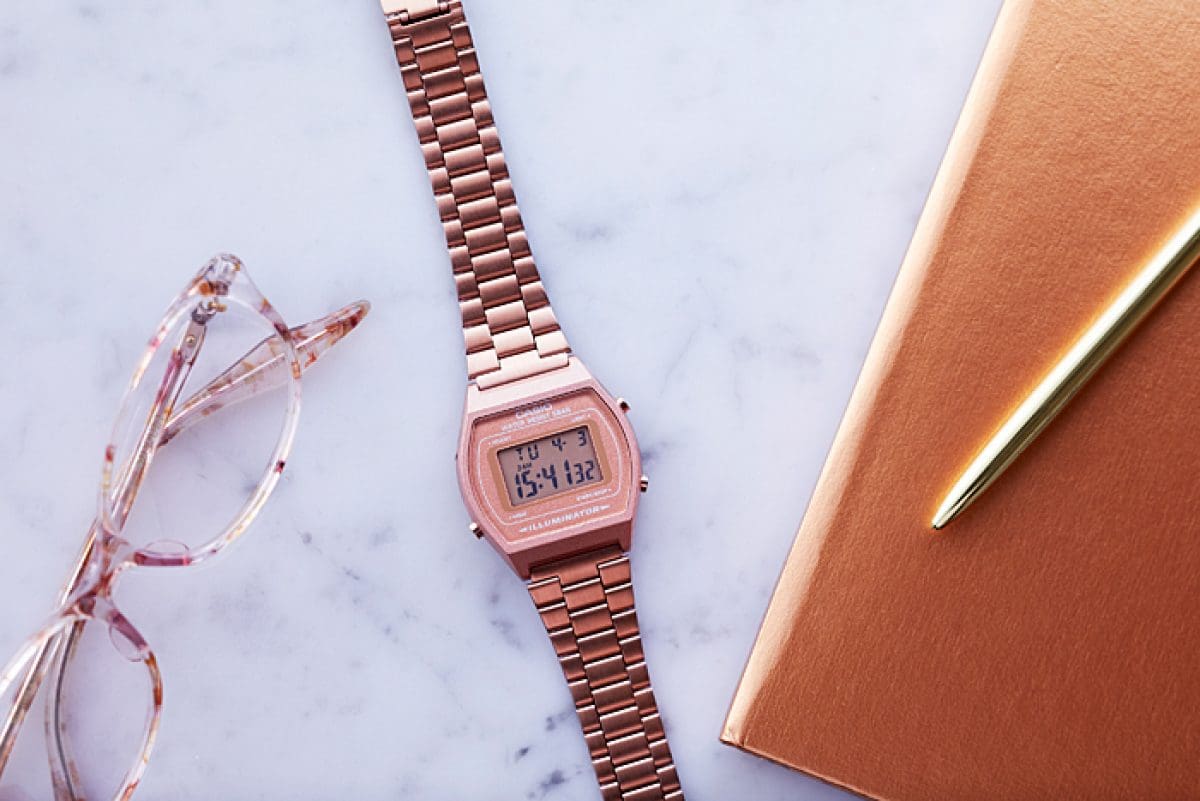 Casio Vintage B640WC-5A – lifestyle view
