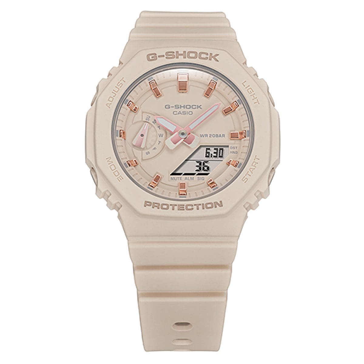 Casio G-Shock GMA-S2100-4A – front three-quarter view