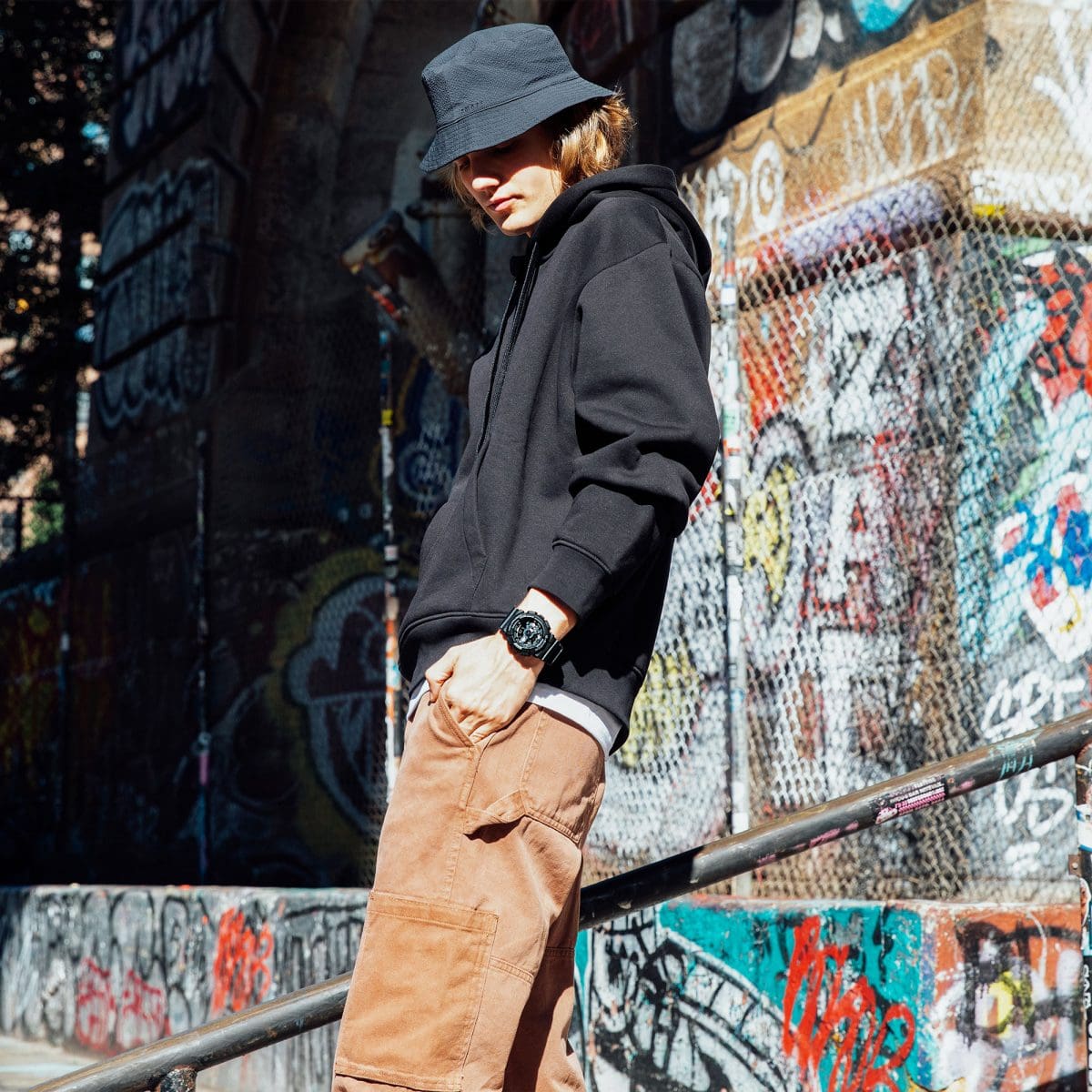 Casio G-Shock GA-110-1B – lifestyle view 2