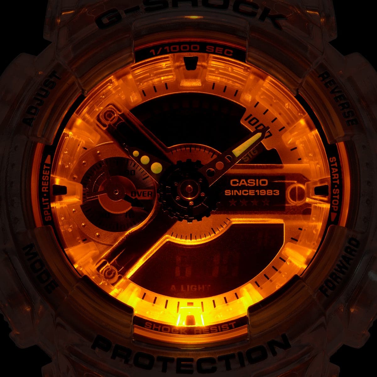 Casio G-Shock GMA-S114RX-7A – illuminated dial