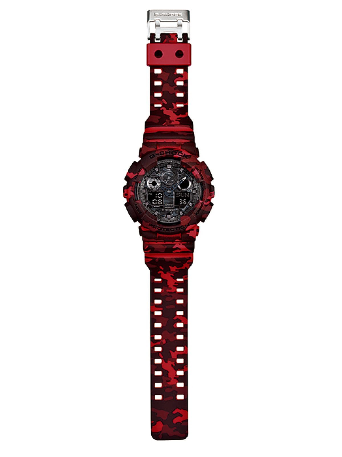 Casio G-Shock GA-100CM-4A – full-length view