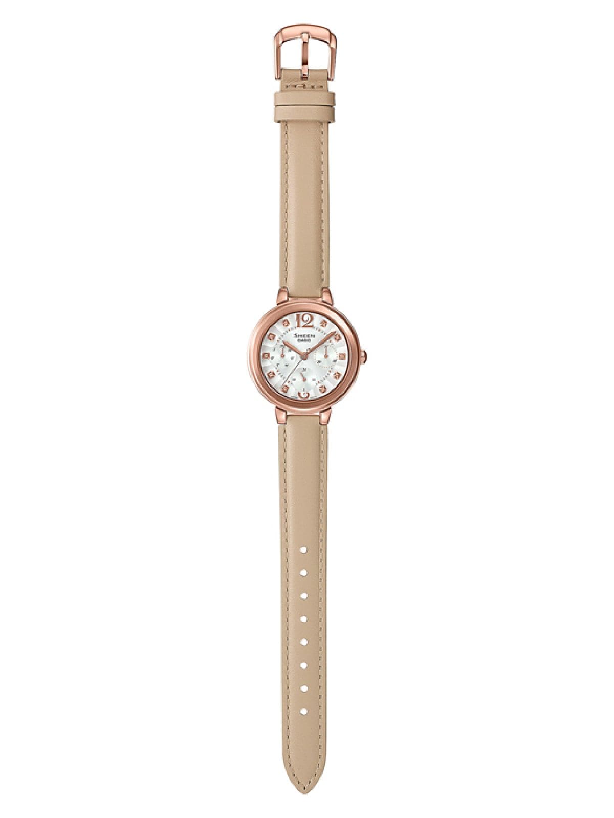 Casio Sheen SHE-3048PGL-7B – full-length view