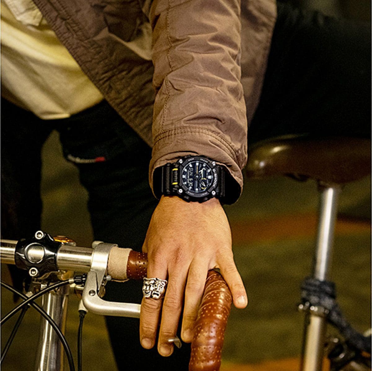 Casio G-Shock GA-900-1A – on the wrist
