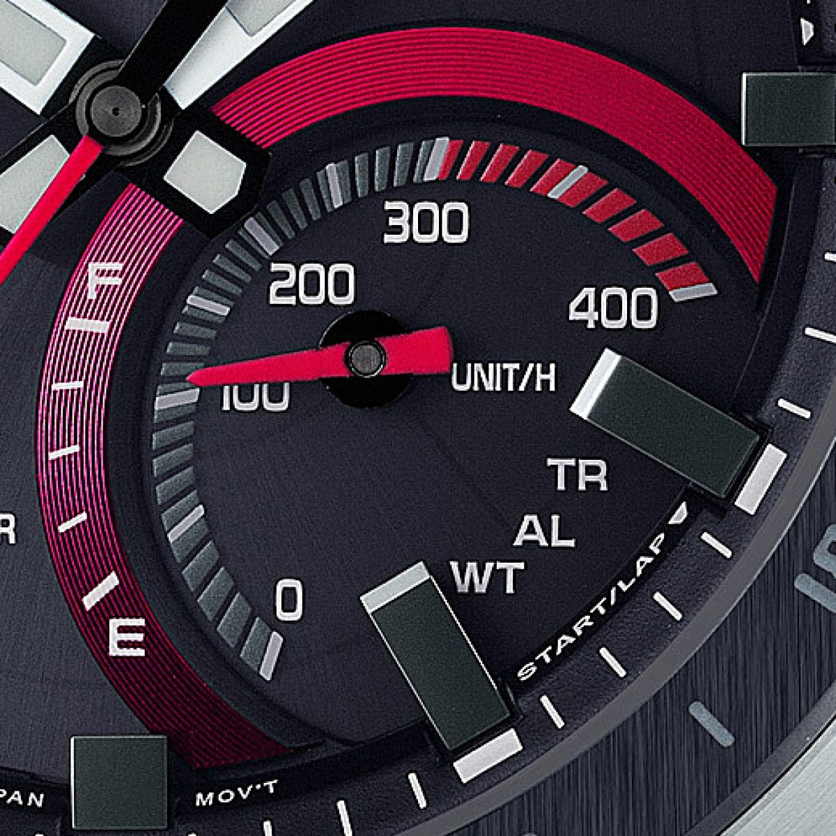 Casio Edifice ECB-900DB-1A – dial close-up