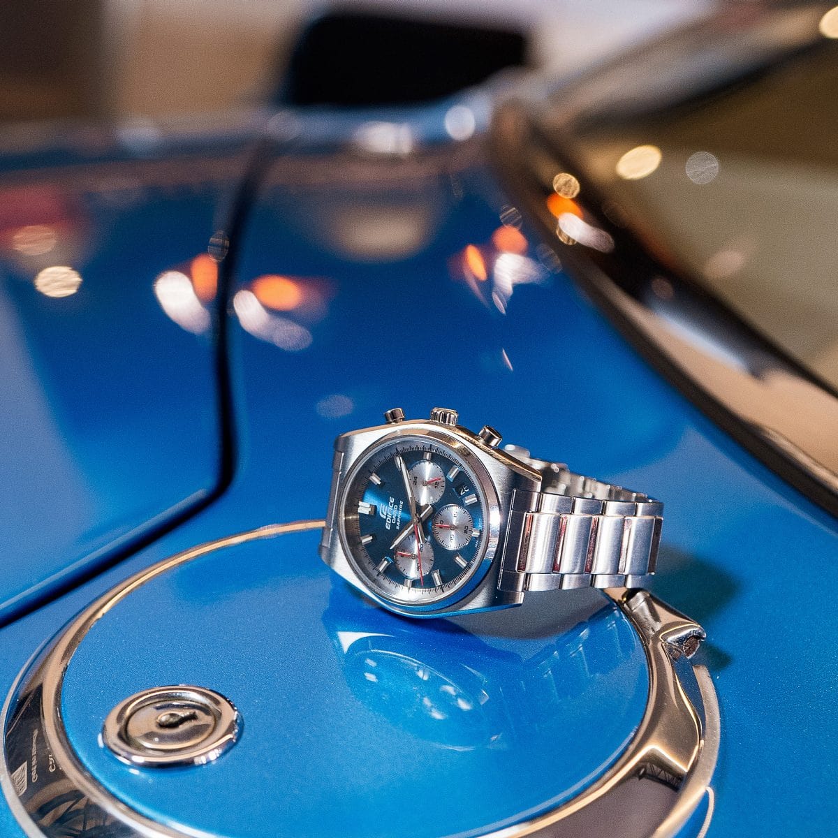 Casio Edifice EFB-730D-2AV – alternate lifestyle view