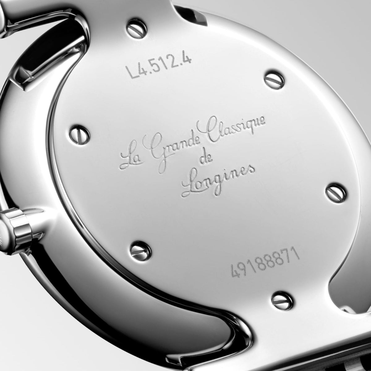 Longines La Grande Classique 29mm L4.512.4.77.6 Watch for Women - case-back close-up