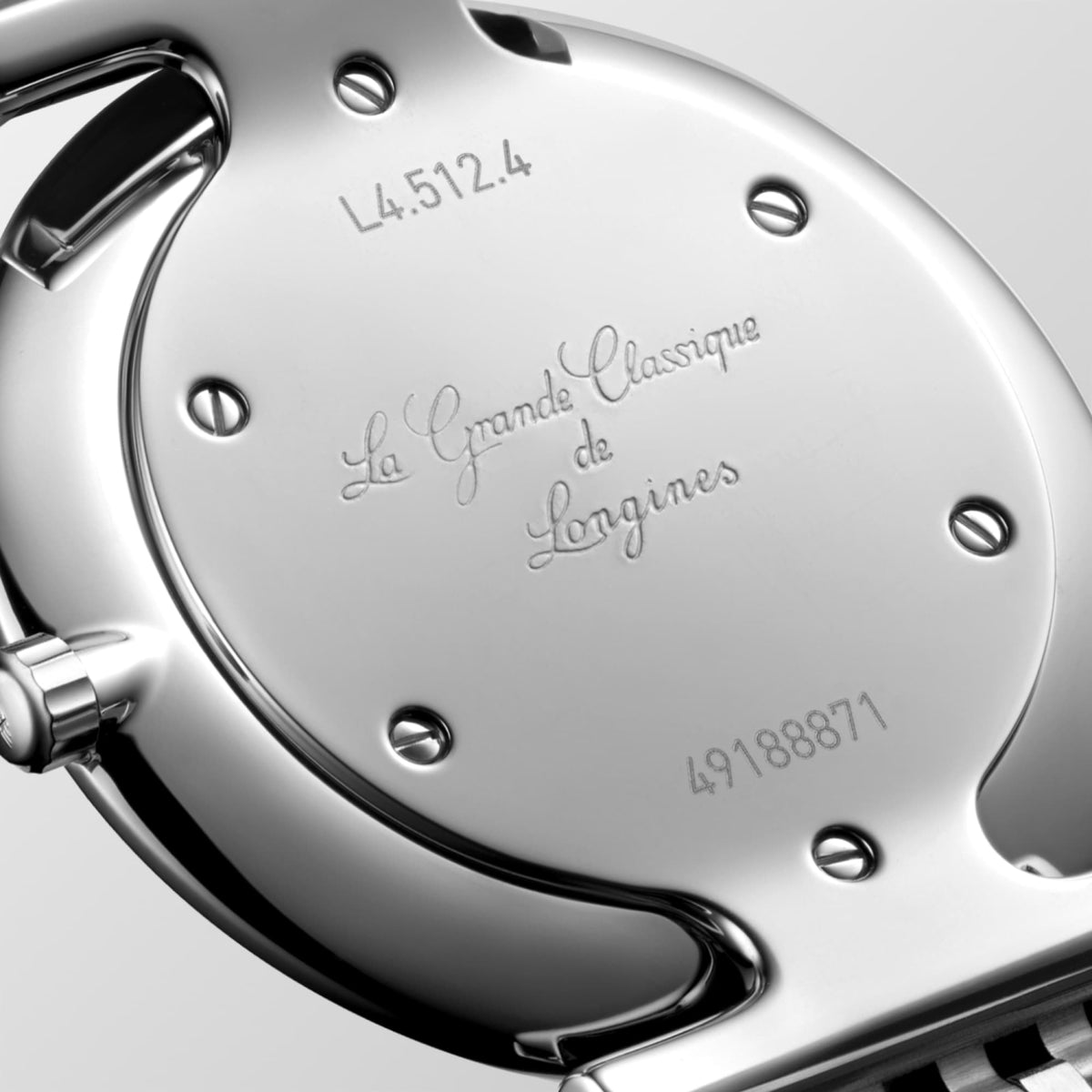 Longines La Grande Classique 29mm L4.512.4.87.6 Watch for Women - case-back close-up