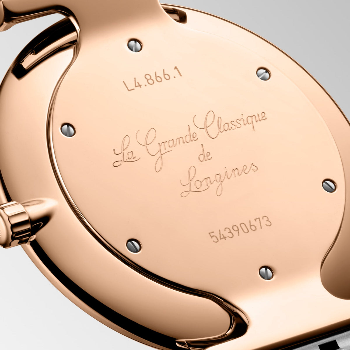 Longines La Grande Classique 38mm L4.866.1.68.7 Unisex Watch - case-back close-up
