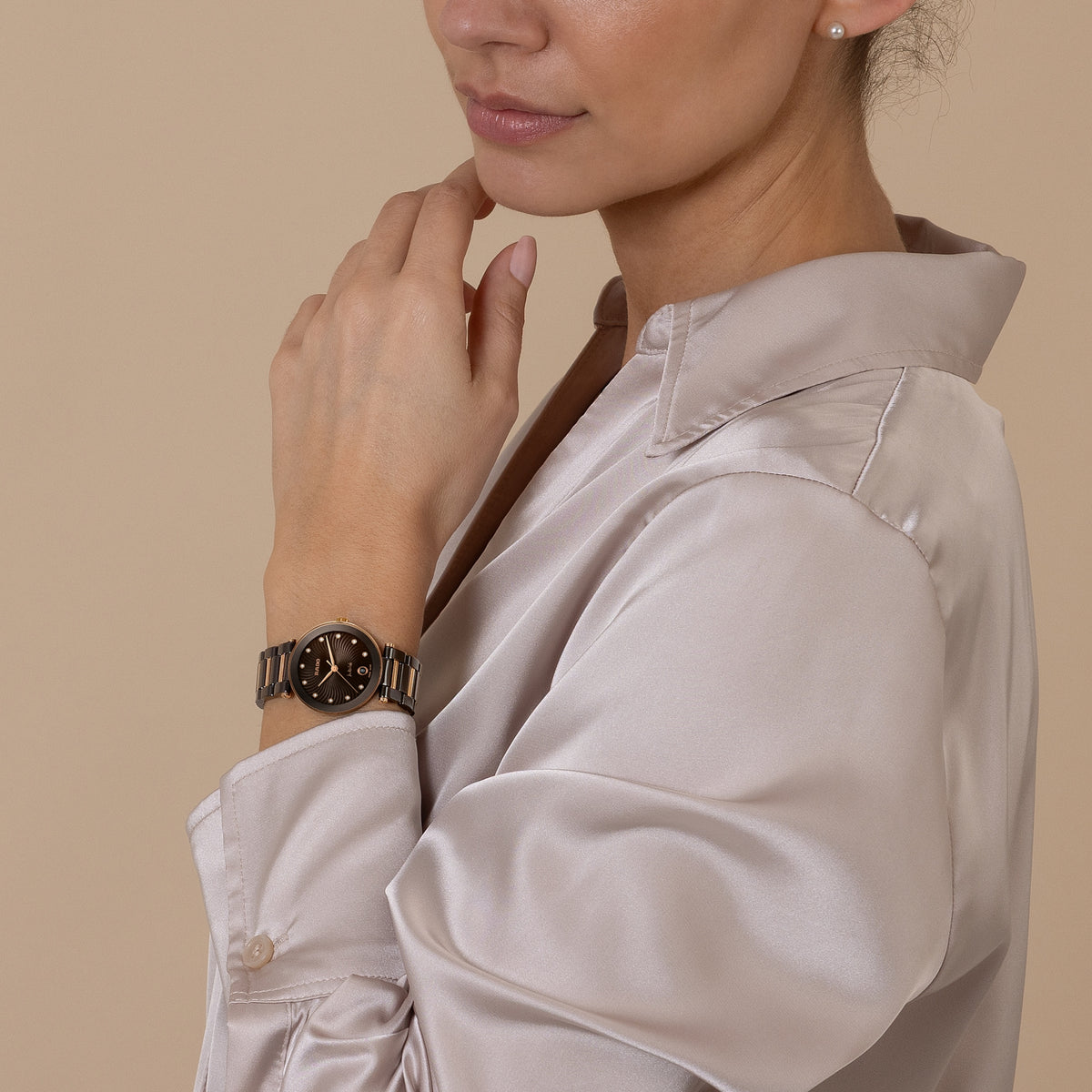 Rado LaCoupole Diamonds R22242703 – shown on the wrist