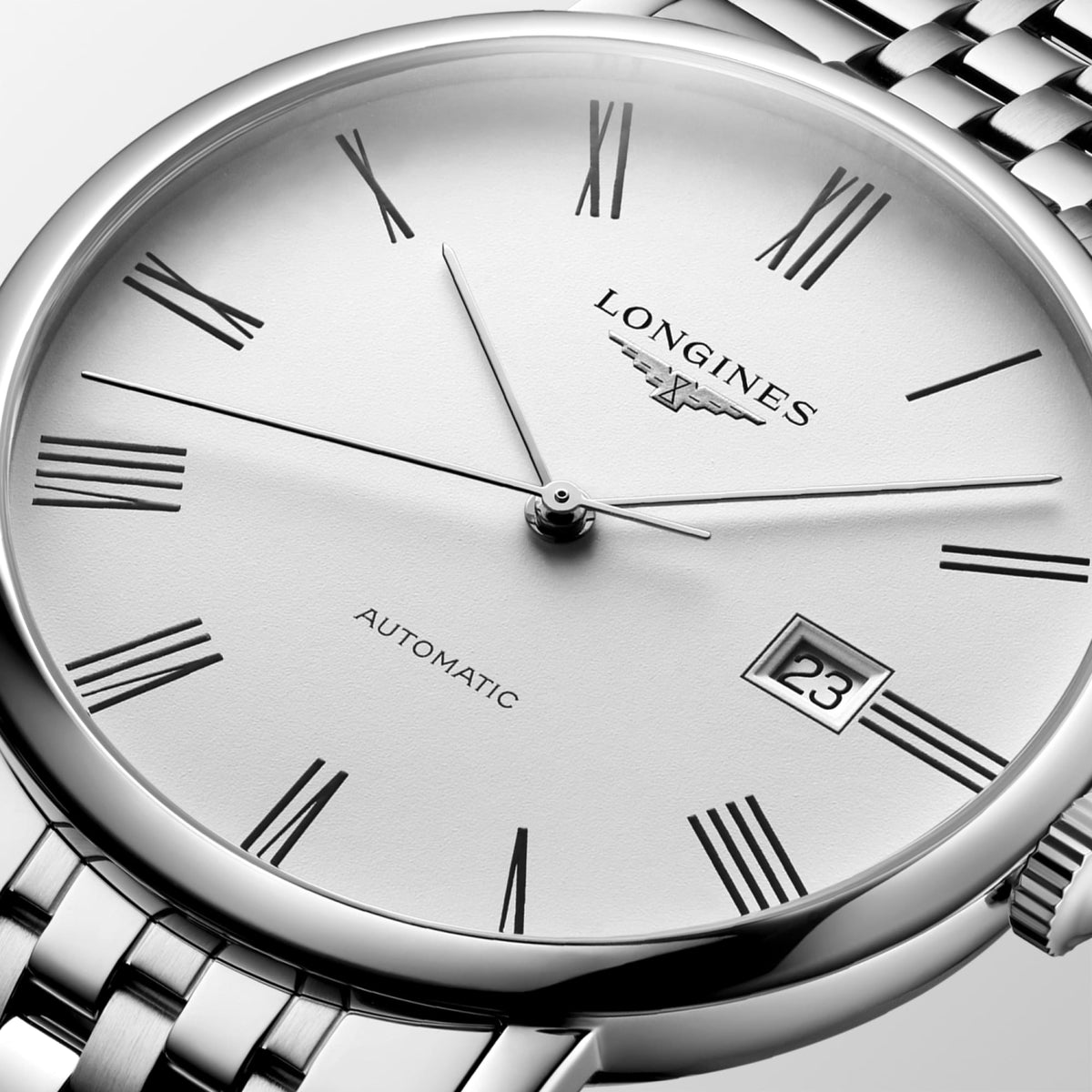 Longines Elegant Collection 41mm L4.911.4.11.6 Watch for Men - dial close-up