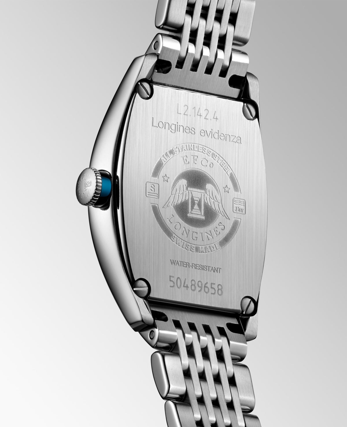 Longines Evidenza L2.142.4.70.6 Watch for Women - case-back view