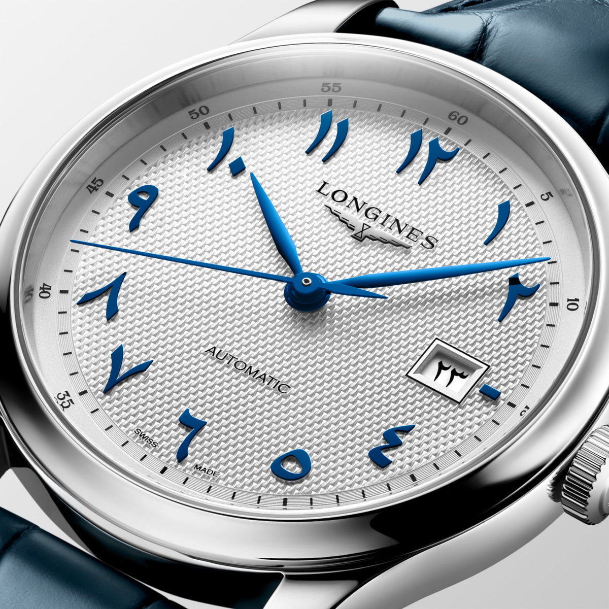Longines Master Collection Arabic Dial 41mm L2.950.4.79.2 Watch for Men - dial close-up