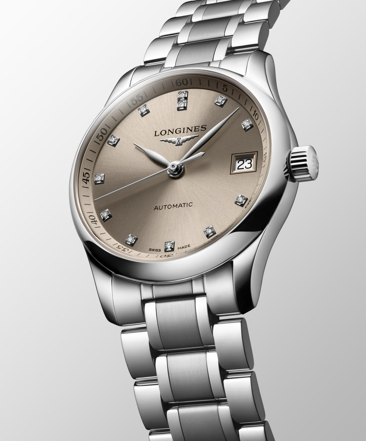 Longines Master Collection 34mm L2.357.4.07.6 Watch for Women - dial view
