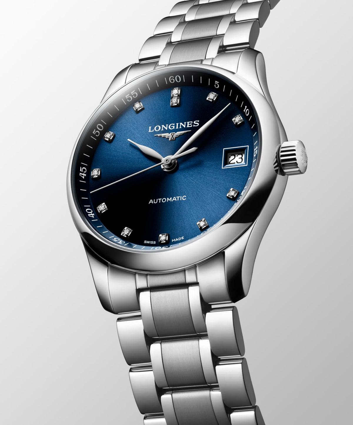 Longines Master Collection 34mm L2.357.4.97.6 Watch for Women - dial view