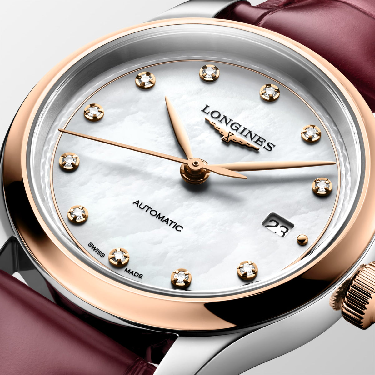 Longines Master Collection 30mm L2.449.5.89.2 Watch for Women - dial close-up