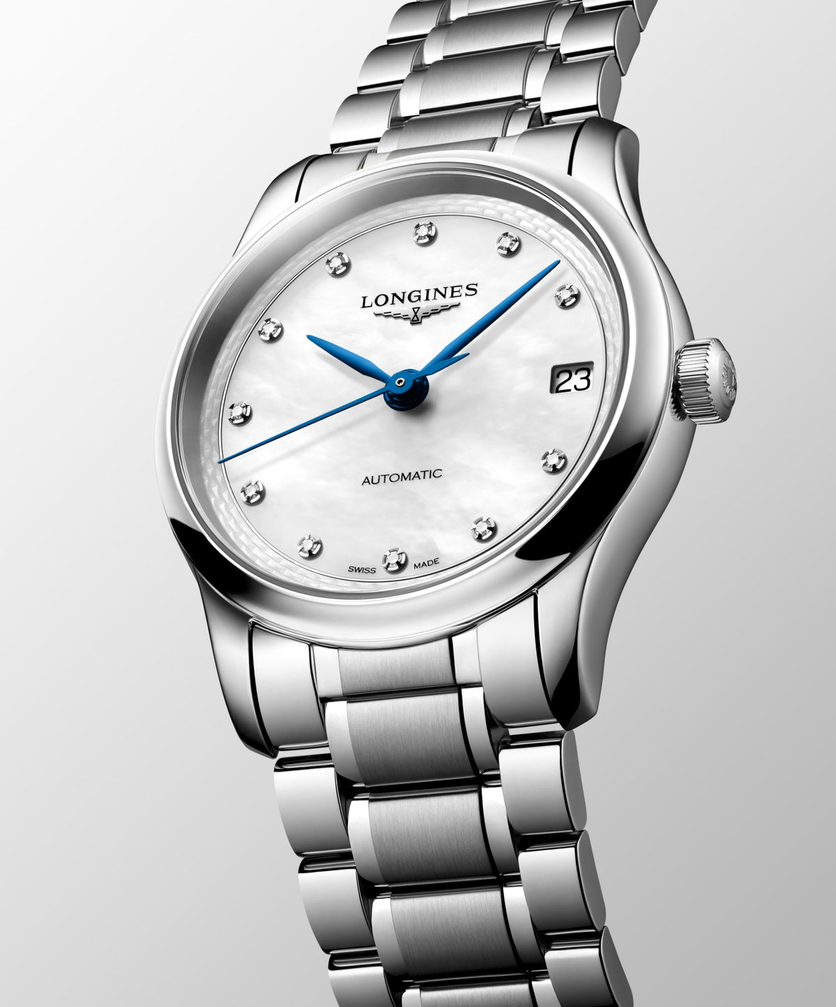 Longines Master Collection 34mm L2.450.4.87.6 Watch for Women - dial view