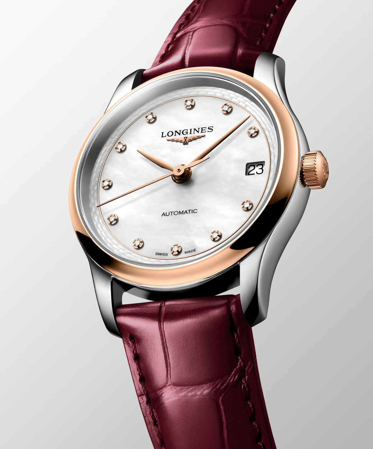 Longines Master Collection 34mm L2.450.5.89.2 Watch for Women - dial view