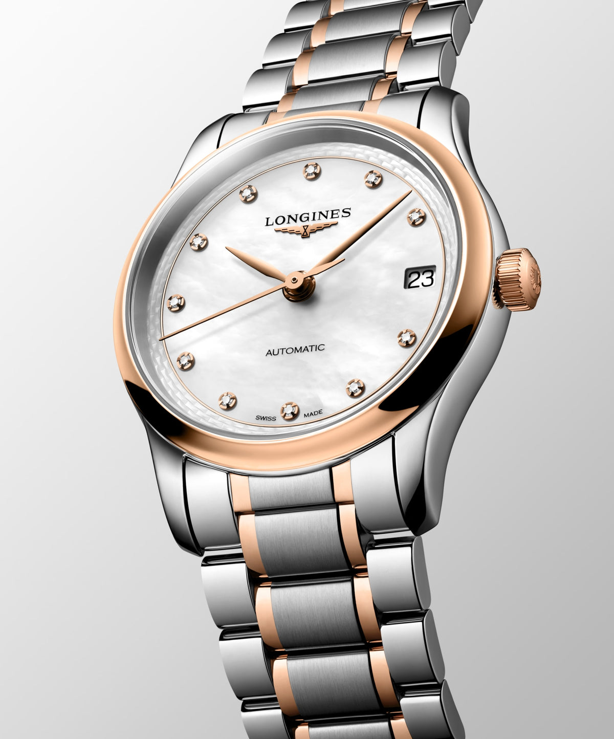 Longines Master Collection 34mm L2.450.5.89.7 Watch for Women - dial view
