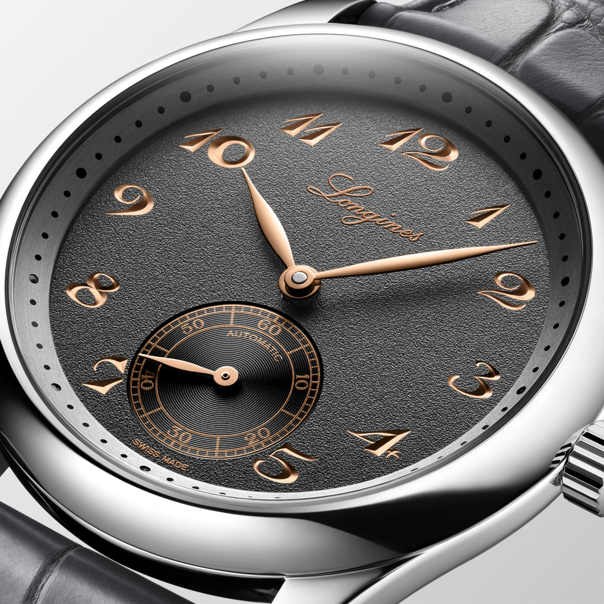 Longines Master Collection 38.5mm L2.843.4.63.2 Watch for Men - dial close-up