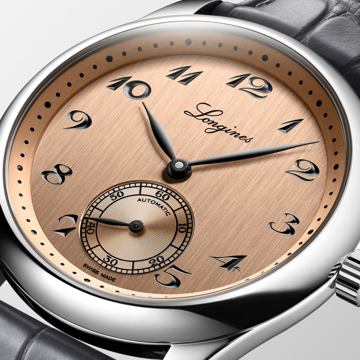 Longines Master Collection 38.5mm L2.843.4.93.2 Watch for Men - dial close-up