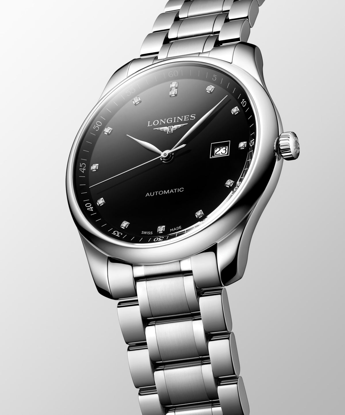Longines Master Collection 42mm L2.893.4.57.6 Watch for Men - dial view