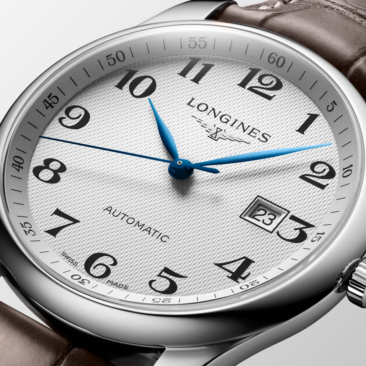 Longines Master Collection 42mm L2.893.4.78.3 Watch for Men - dial close-up