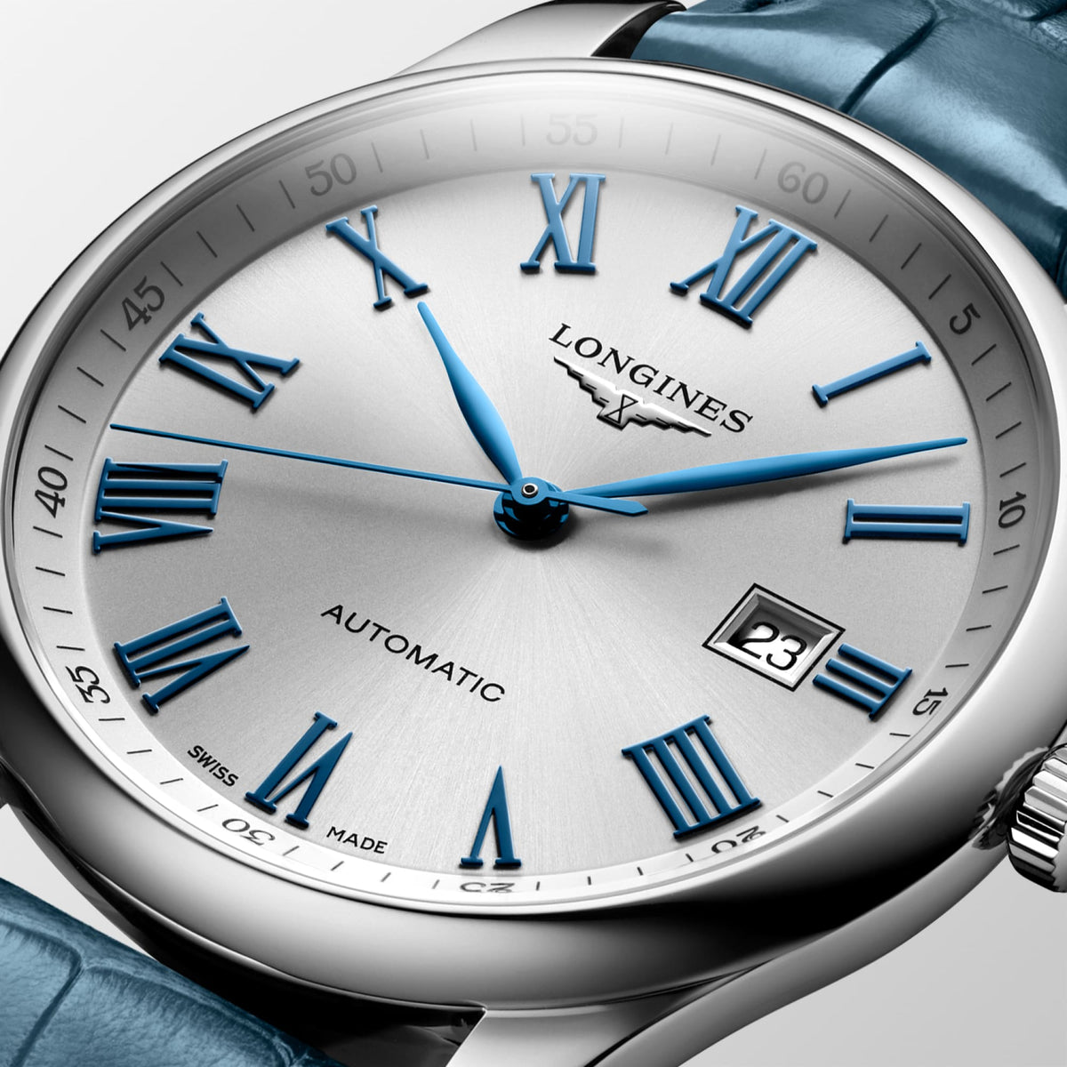 Longines Master Collection 42mm L2.893.4.79.2 Watch for Men - dial close-up