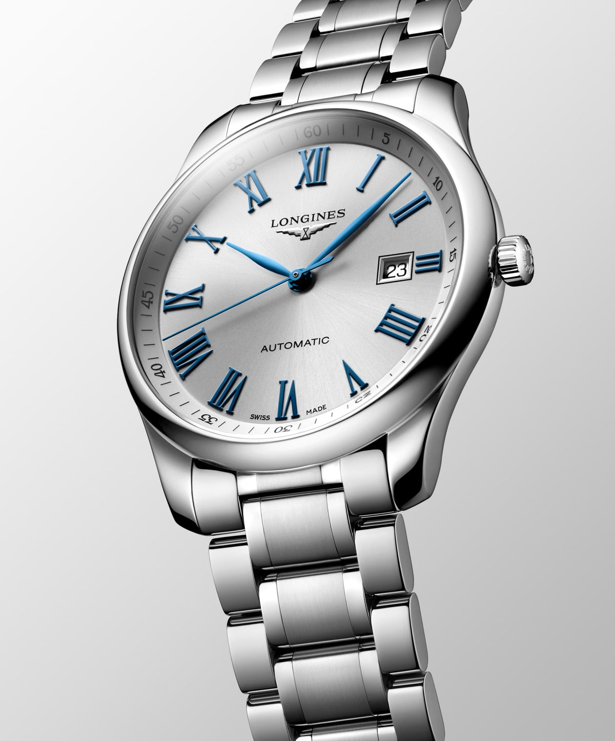 Longines Master Collection 42mm L2.893.4.79.6 Watch for Men - dial view