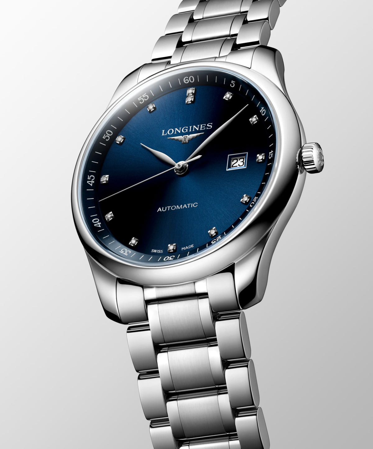 Longines Master Collection 42mm L2.893.4.97.6 Watch for Men - dial view