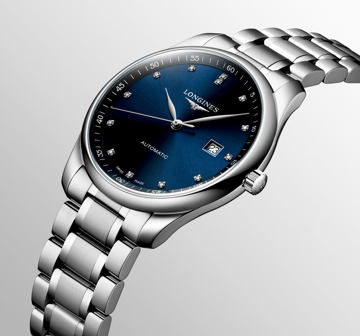 Longines Master Collection 42mm L2.893.4.97.6 Watch for Men - detail view