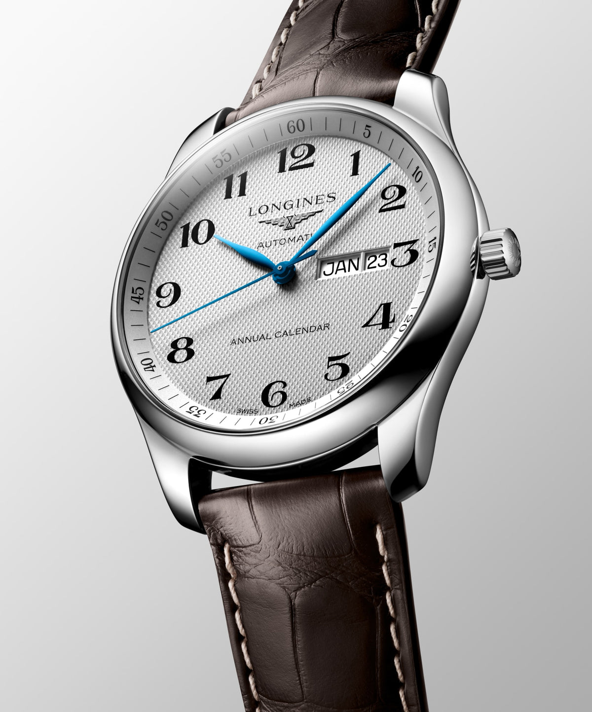 Longines Master Collection 42mm L2.920.4.78.3 Watch for Men - dial view