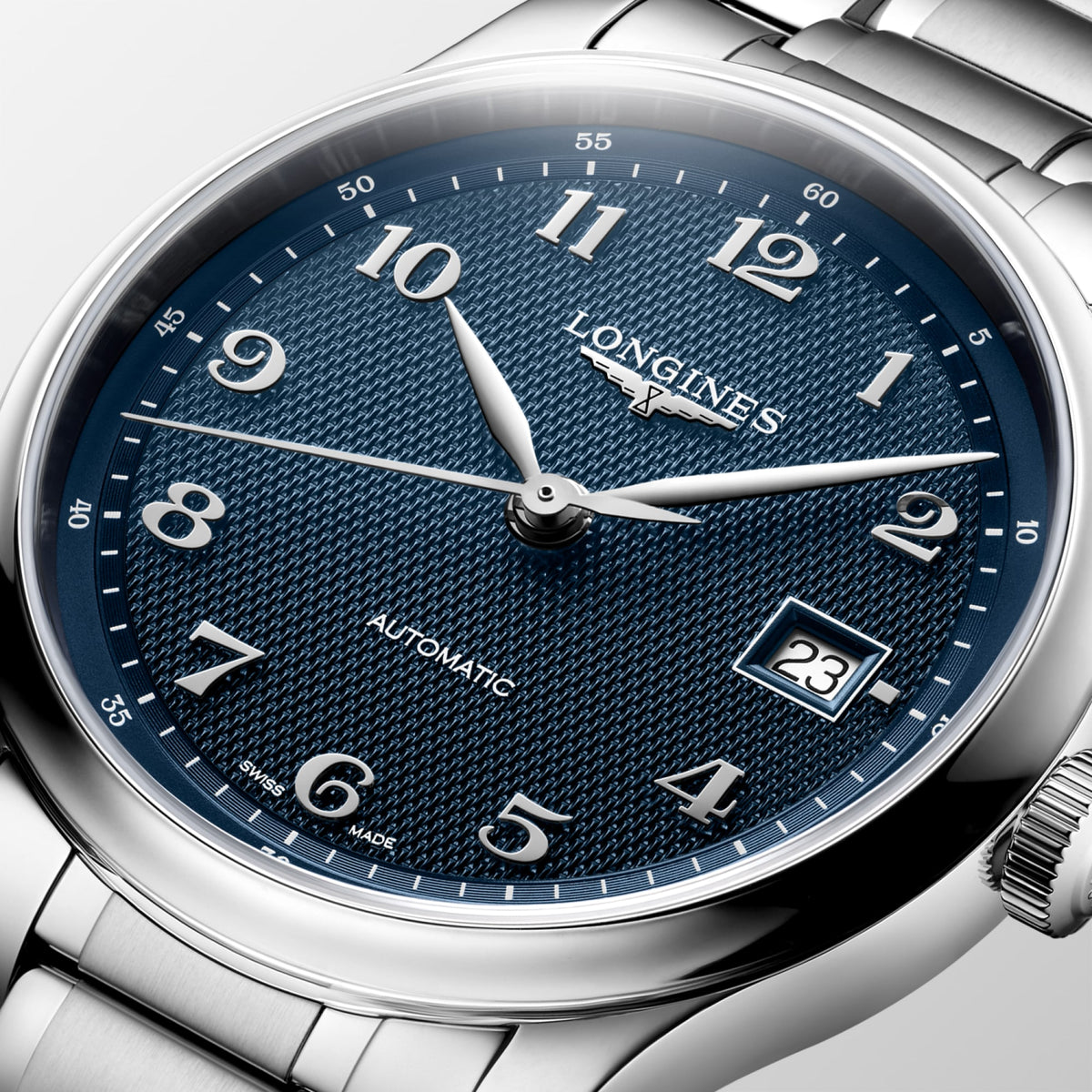 Longines Master Collection 39mm L2.949.4.93.6 Watch for Men - dial close-up