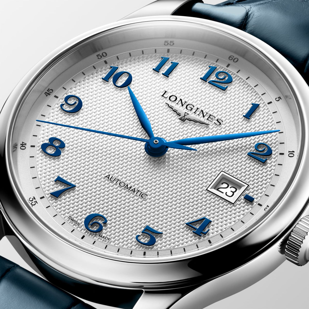 Longines Master Collection 41mm L2.950.4.73.2 Watch for Men - dial close-up