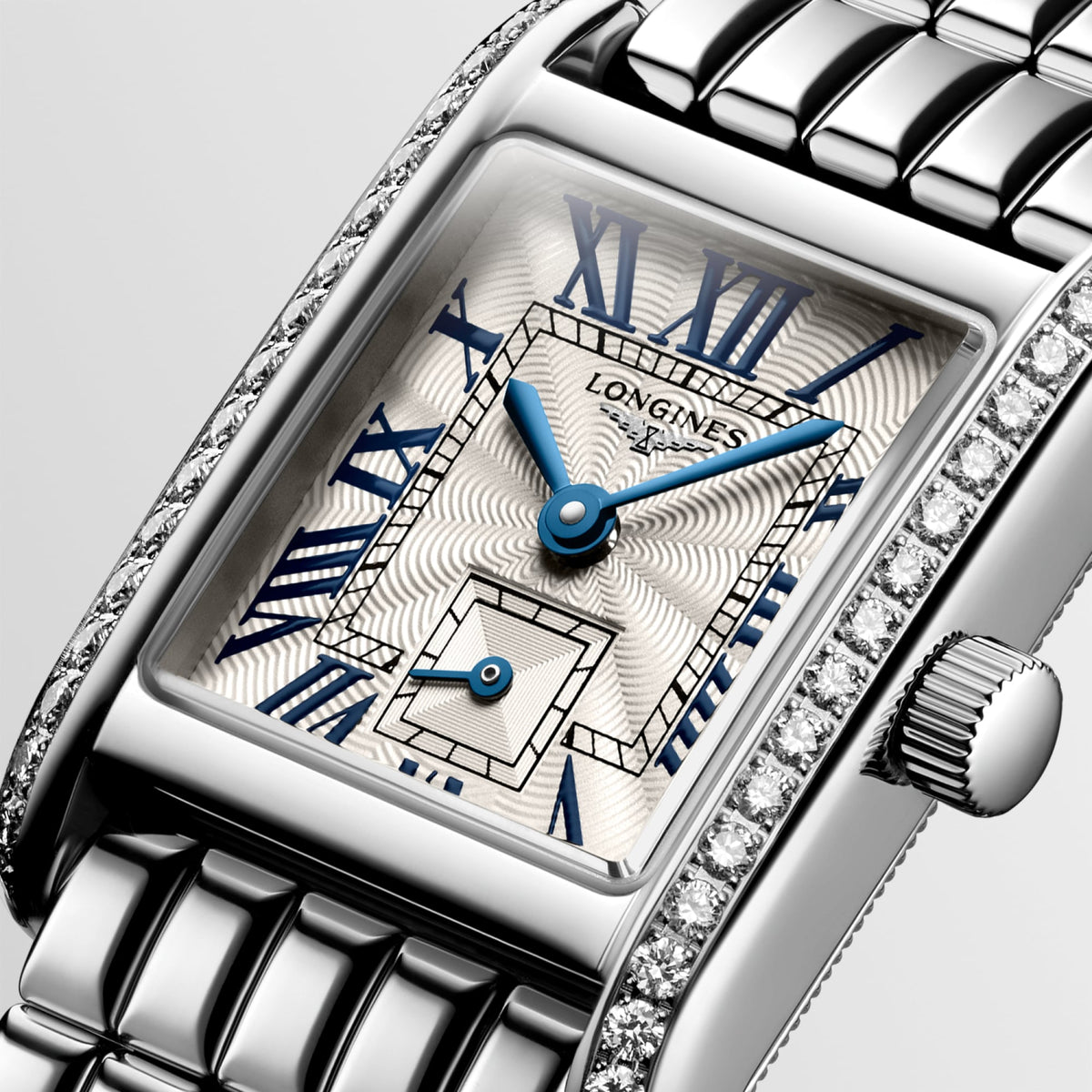 Longines Mini DolceVita L5.200.0.71.6 Watch for Women - dial close-up