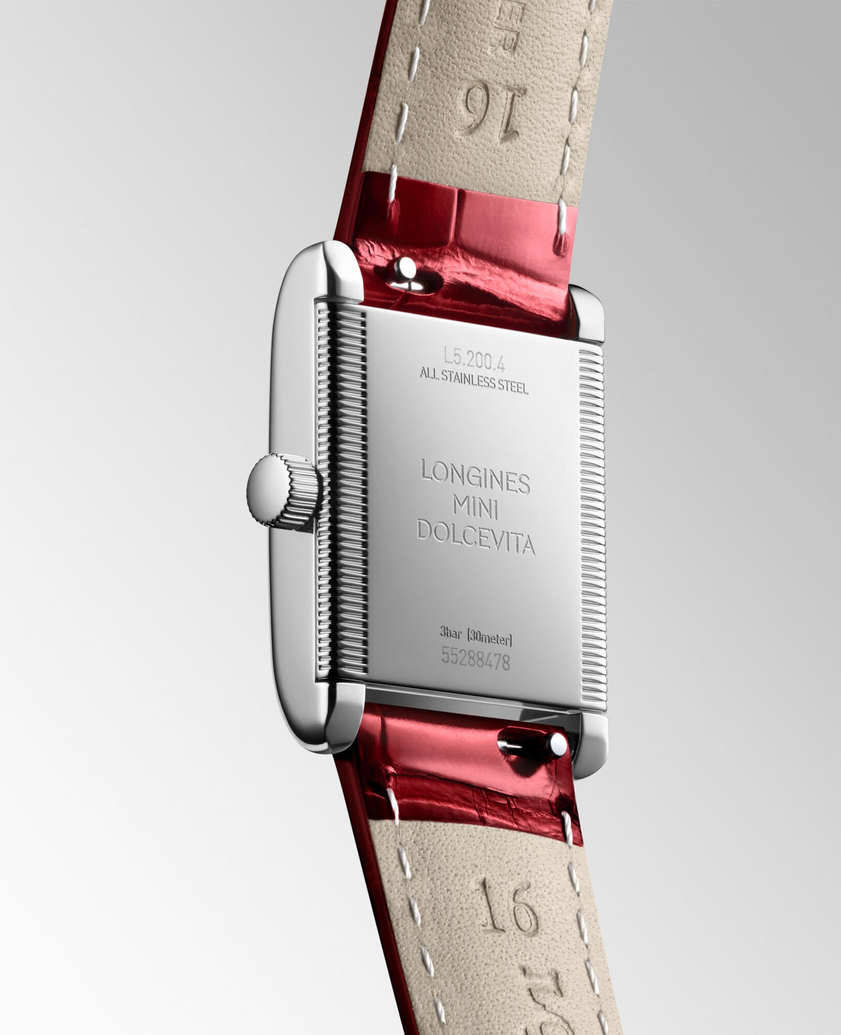 Longines Mini DolceVita L5.200.4.71.5 Watch for Women - case-back view