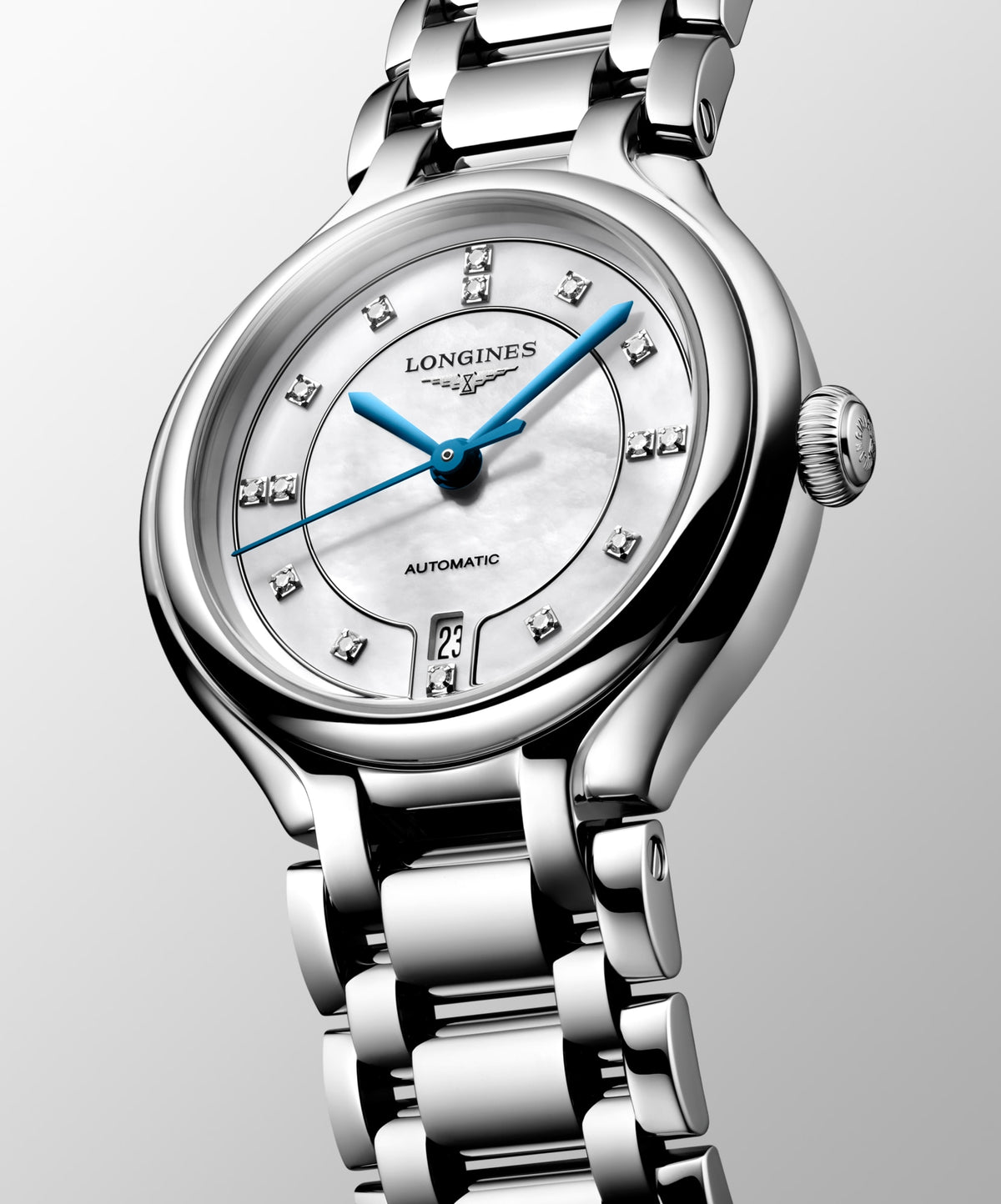 Longines PrimaLuna 30mm L8.123.4.87.6 Watch for Women - dial view