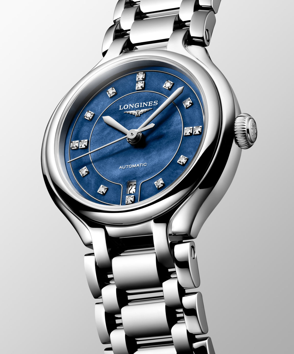 Longines PrimaLuna 30mm L8.123.4.97.6 Watch for Women - dial view