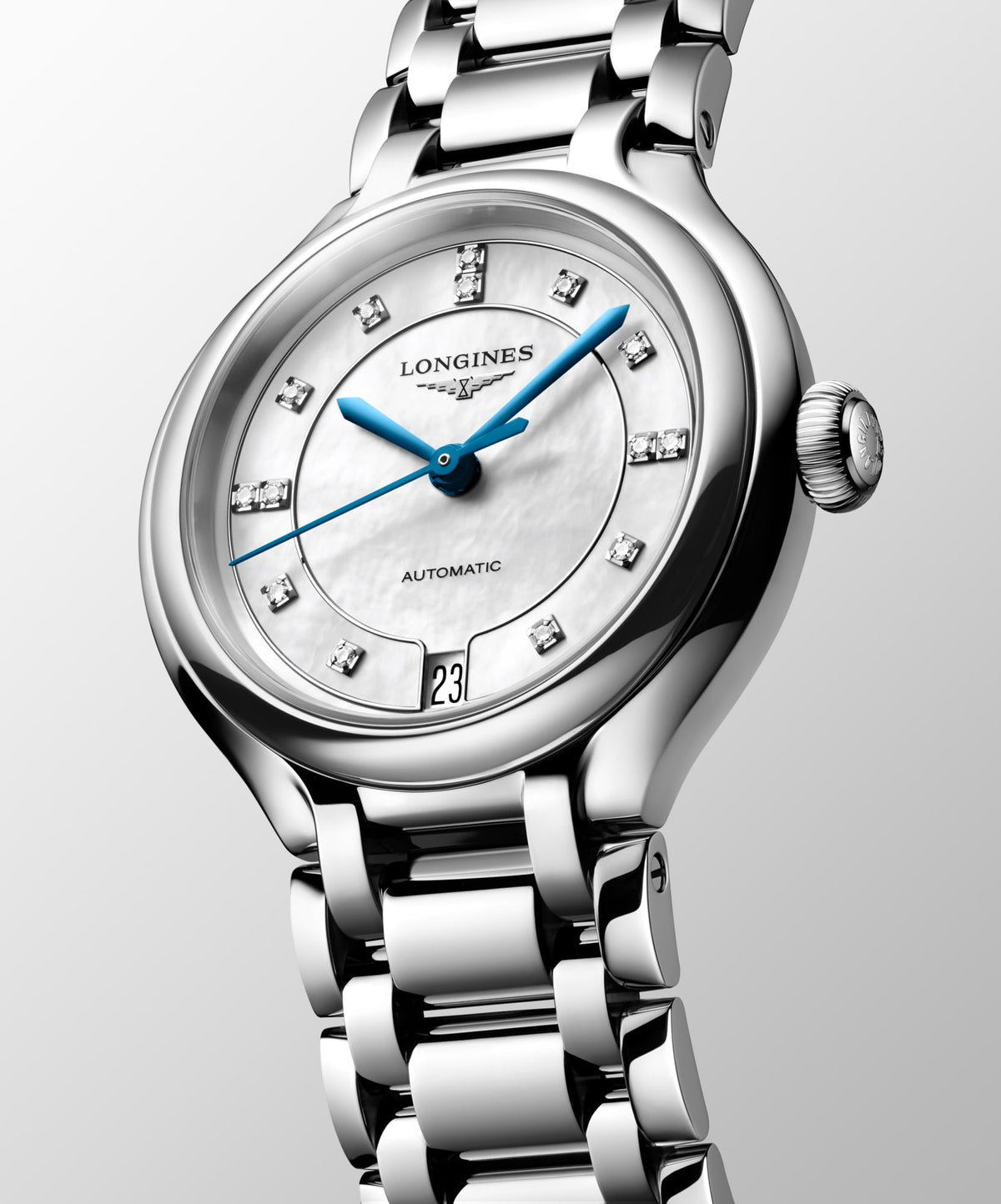Longines PrimaLuna 34mm L8.124.4.87.6 Watch for Women - dial view