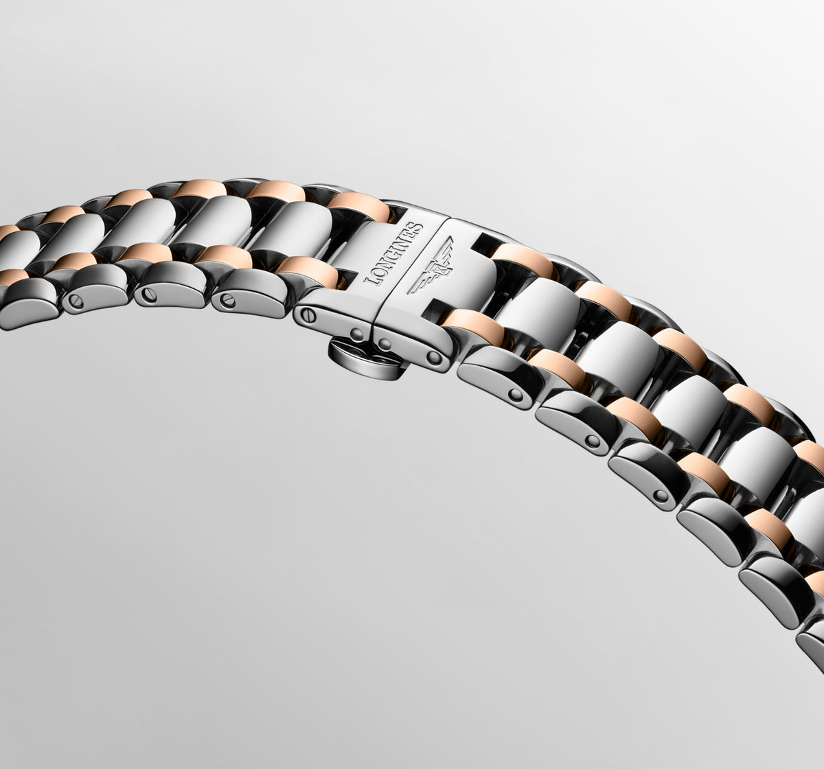 Longines PrimaLuna Moonphase 34mm L8.126.5.71.7 Watch for Women - clasp view