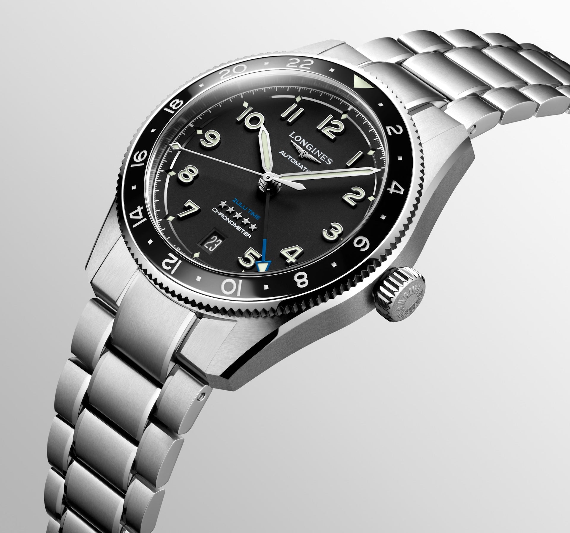 LONGINES SPIRIT ZULU TIME-L3.802.4.53.6