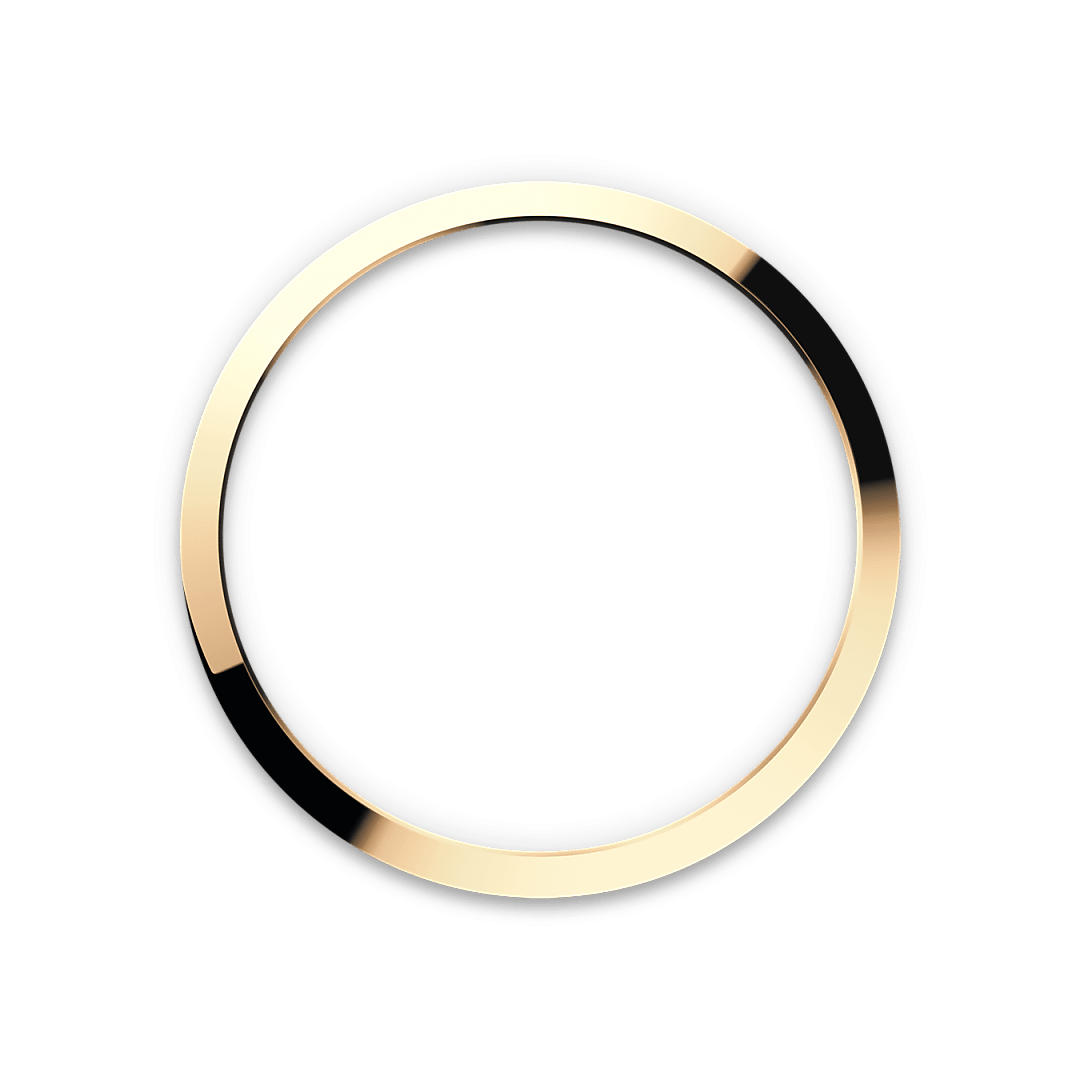 Fluted bezel
