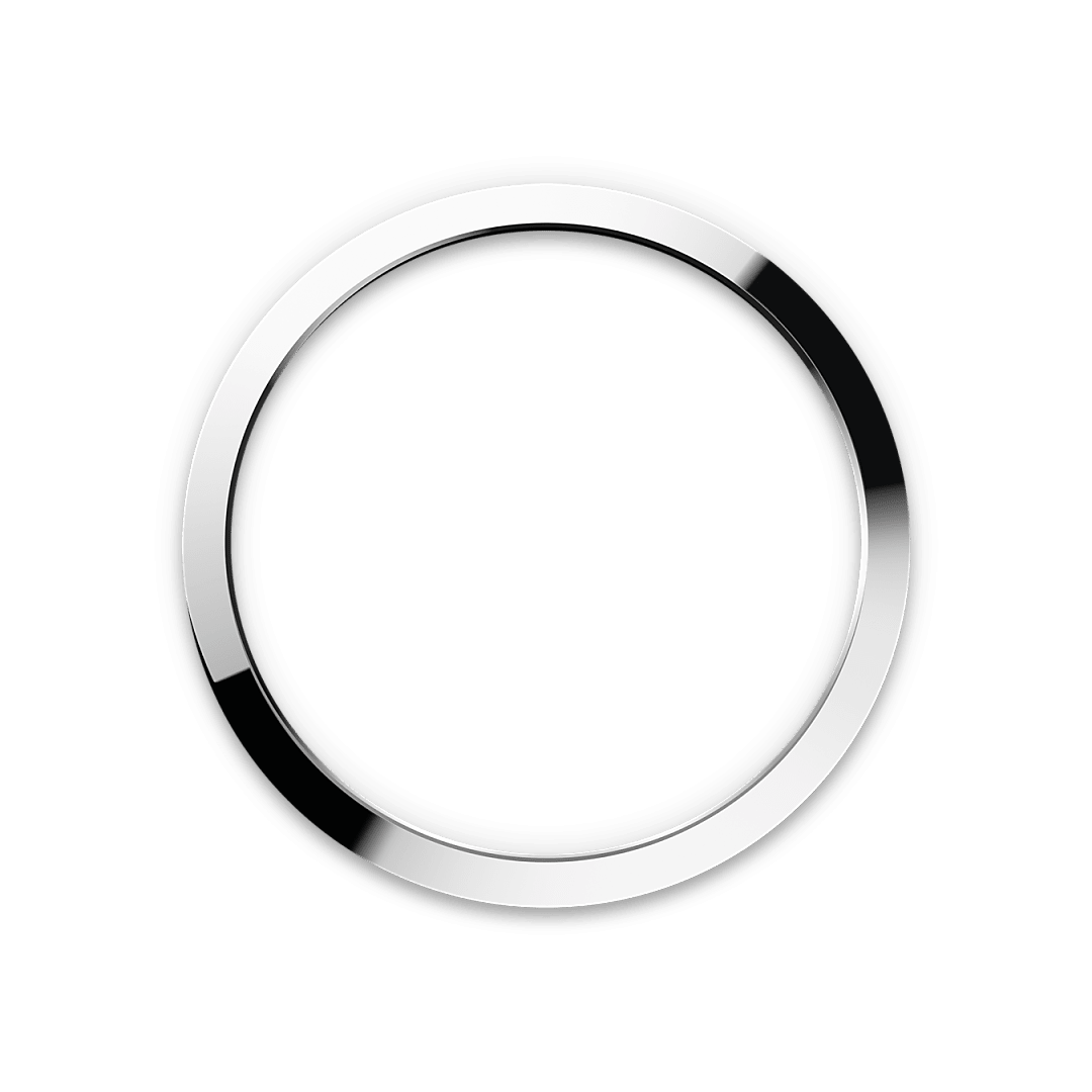 Fluted bezel