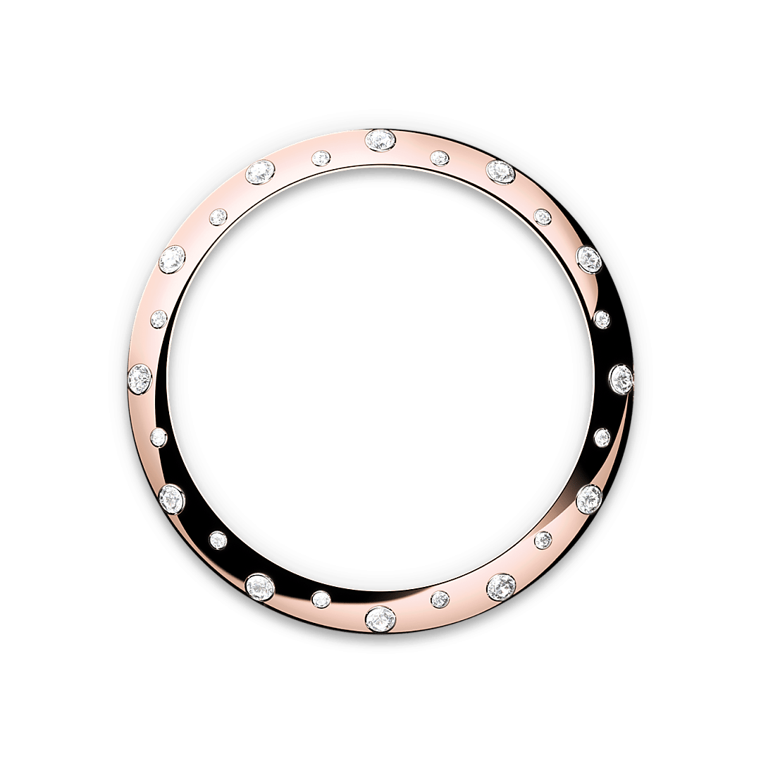 Fluted bezel
