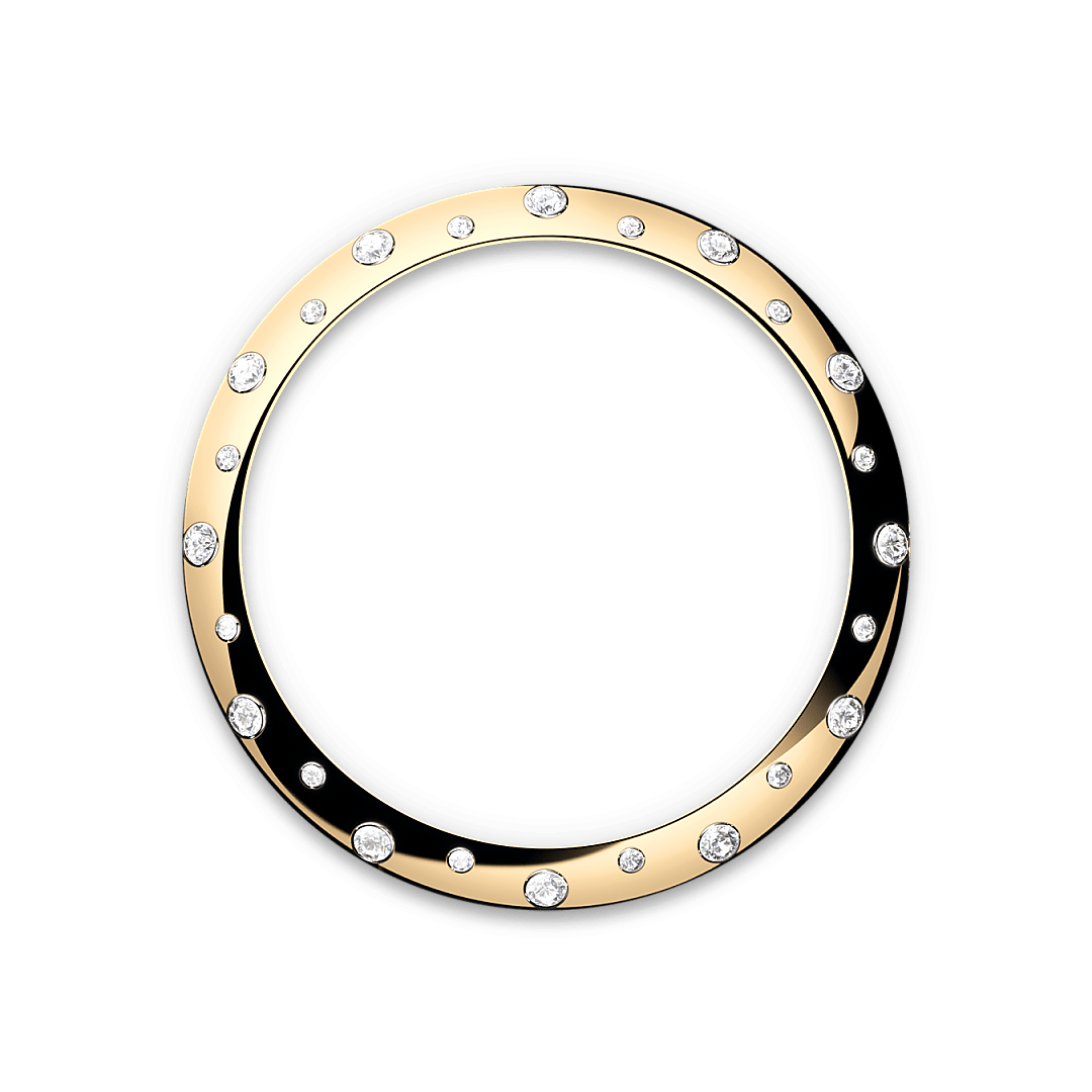 Fluted bezel
