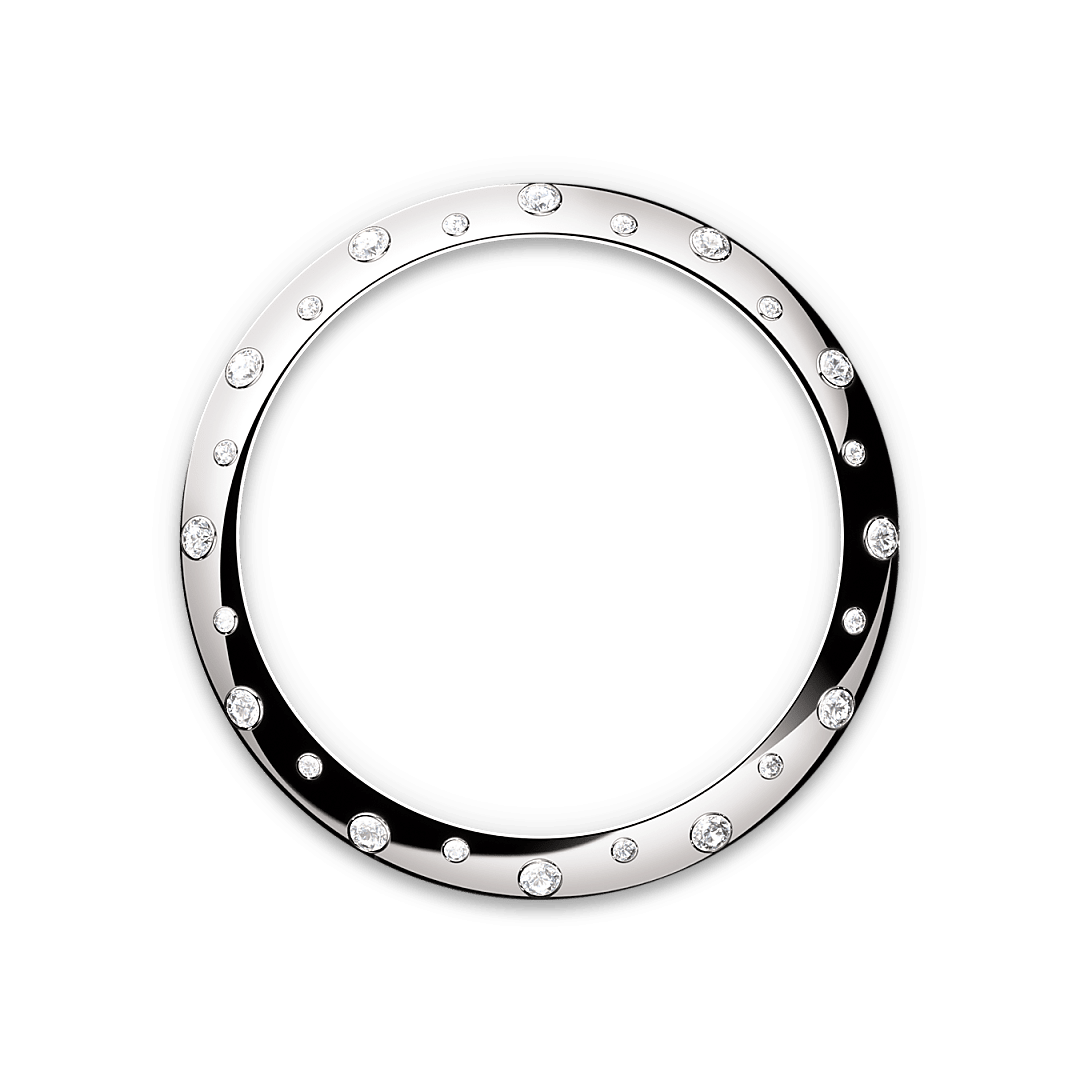 Fluted bezel