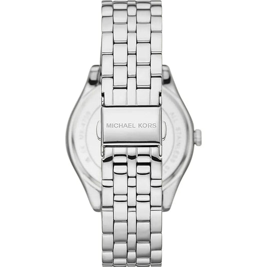 MICHAEL KORS Harlowe Pavé Silver-Tone Watch - Kamal Watch Company