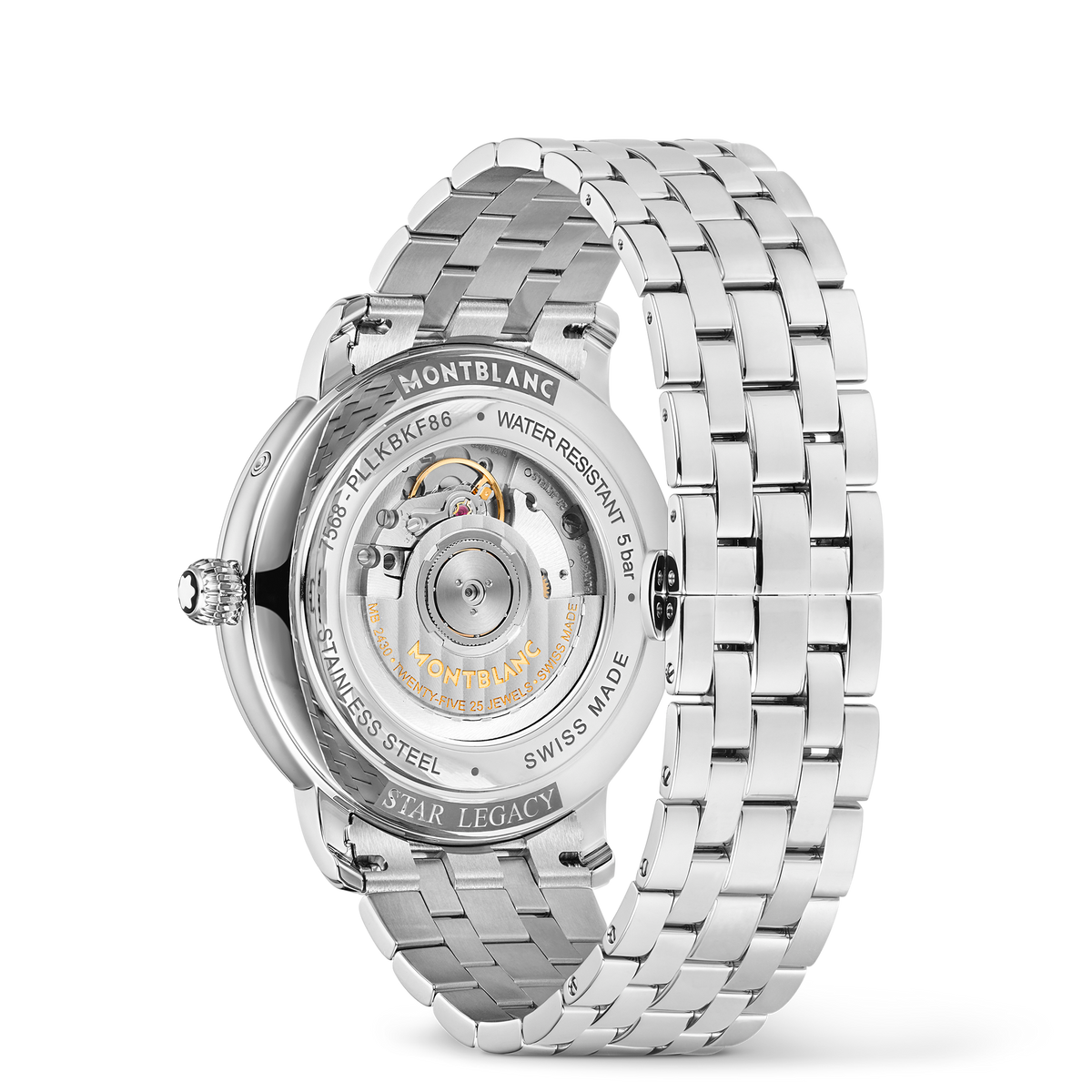 Montblanc Star Legacy Full Calendar 42 mm MB128677, silver-white dial, stainless steel bracelet – view 4 of 6