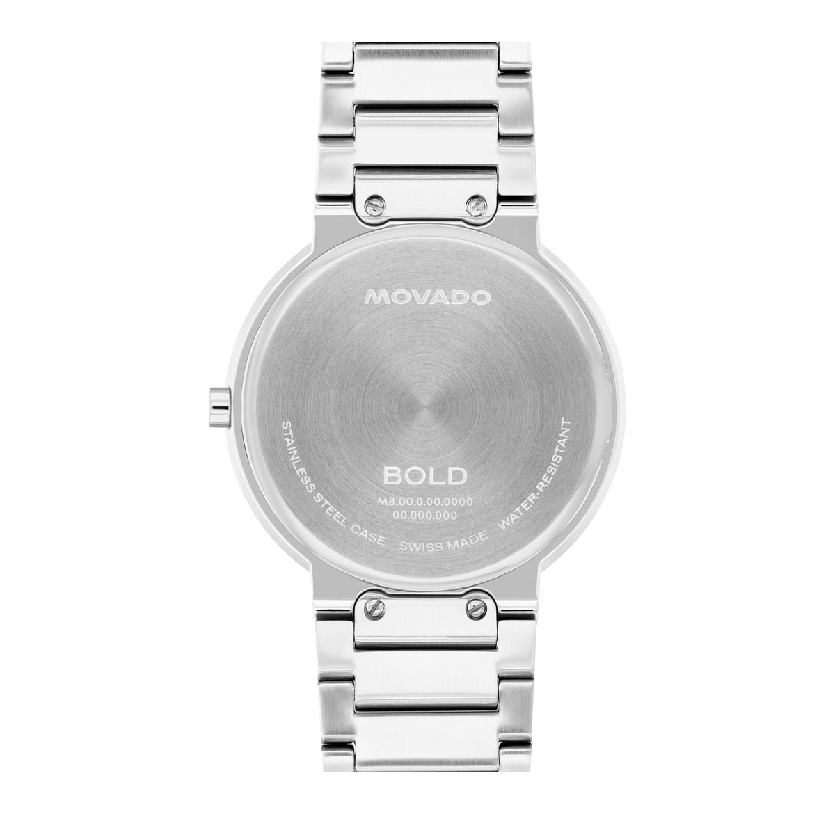 Movado BOLD 3601268 – case back
