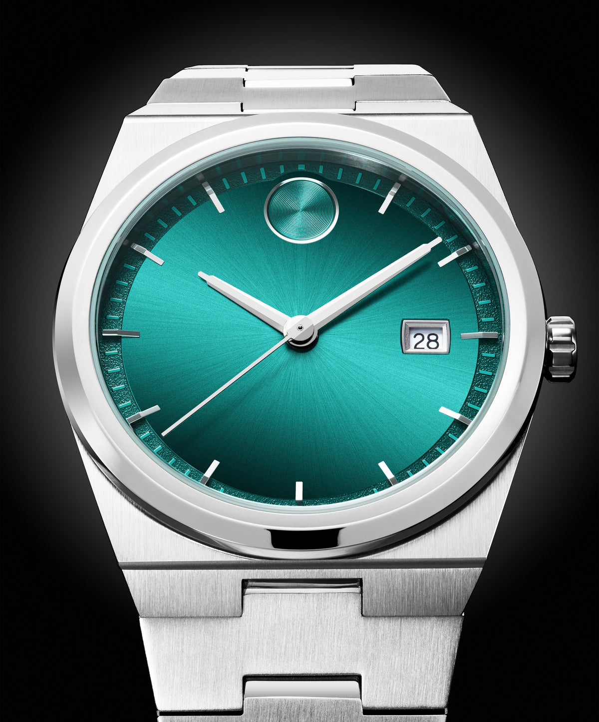 Movado BOLD 3601222 – dial close-up